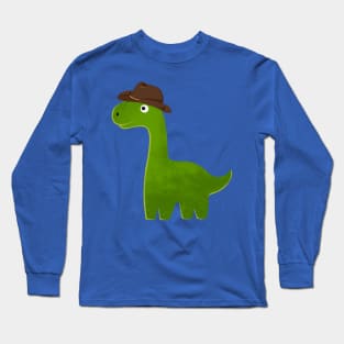 Adventure Dino Cowboy Long Sleeve T-Shirt